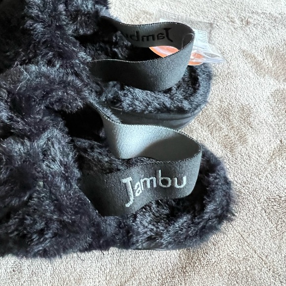 Saville Faux Fur Slingback Slipper Woman Size 6 - Picture 2 of 5